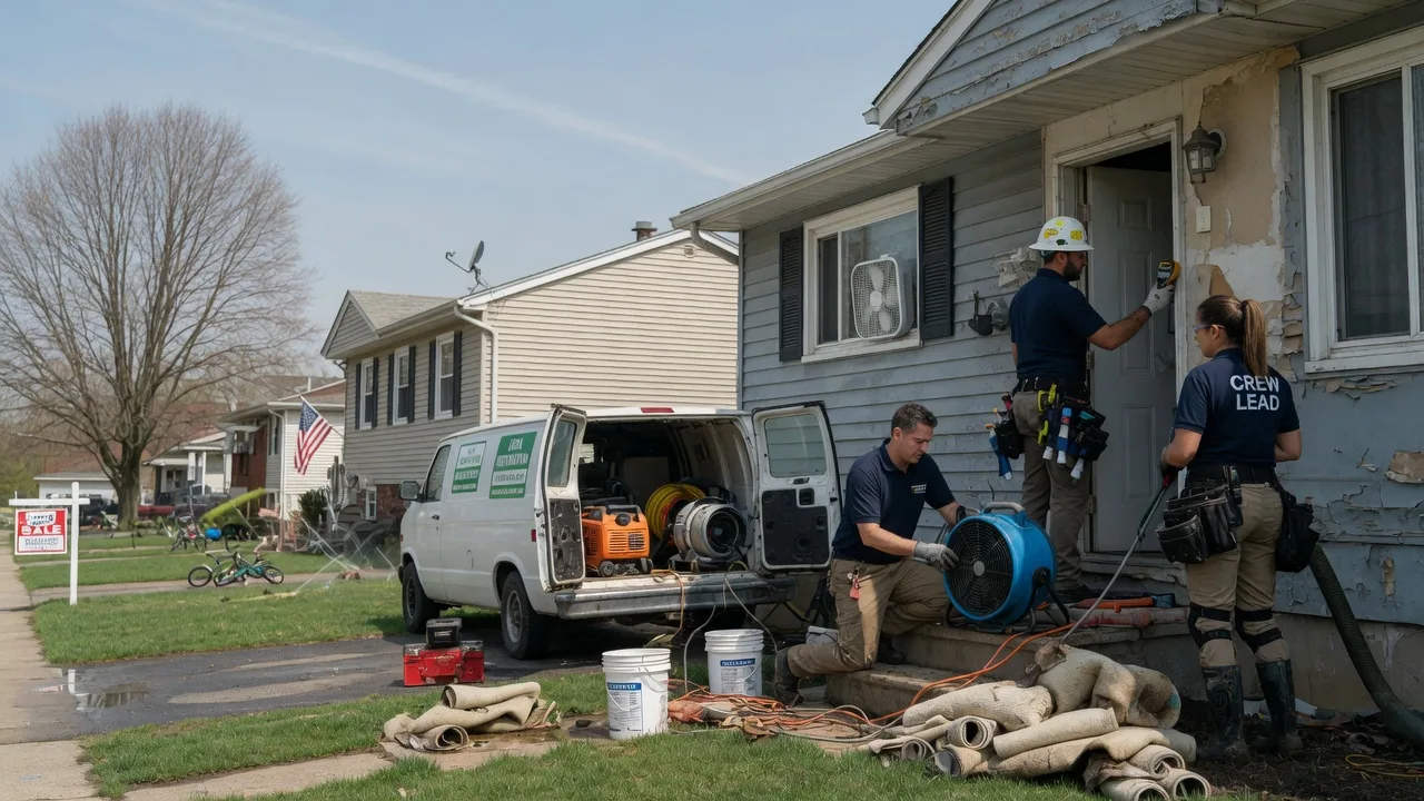 Flood Cleanup in Adelphi, OH near me